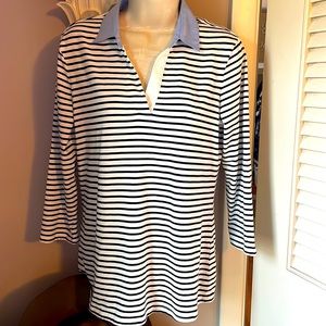 J.‎ McLaughlin Striped Top Size Small